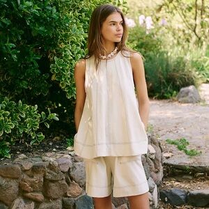 NWT Free People Free-est Strada Set in Barnacle Island